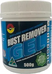 Rust Remover Gel - 500g - Heavy-Duty Rust Removal | Non-Hazardous & Biodegradable | Safe on Metal, Chrome, Plastic, & Wood | Easy Brush-On Formula