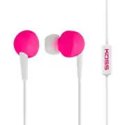 Koss KEB6iP Pink Earphones with In-Line Microphone