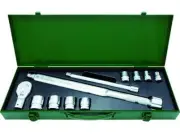 ASAHI TOOLS Socket Set With Torque Wrench LCV4000 40~200N•m Made in Japan