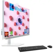 All IN One I3 27 " FHD Win 11 RAM 8gb SSD 120gb Desktop Computer Gaming Editing_