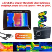 3.5inch LCD Handheld Infrared Thermal Imaging Camera -40℃ to 300℃ W/ Data Analys