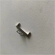 2 Pieces Watch Fit Smart Wristband Connection Accessories Metal Head Grain Metal Watch Strap Connector Watch Band Adapter Compatible with Huawei Clasp