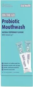 HENRY BLOOMS ORAL HEALTH On The Go Probiotic Mouthwash Sachets 11ml x 20 Pack