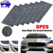 Nano Sparkle Car Cloths For Scratches Nano Magic Scratch Remover Cloth 6pcs/set