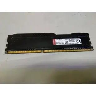 大台北 永和 二手 記憶體 RAM Kingston 金士頓 HX318C10FBK2/8 DDR3-1866 4G*2