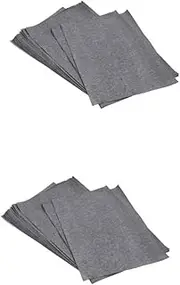 NUOBESTY 2sets Tracing Paper Carbon Paper Graphite Coated for Craft Art Painting 25sheets*2