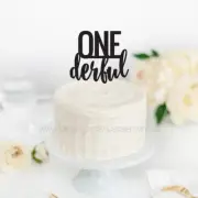 ONE Derful - Cake Topper