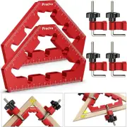 45/90 Degree Squares Angle Clamps, Corner Clamps for Woodworking Tools, 2PCS 3.1