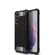 MCC Shockproof Samsung Galaxy S21 FE 5G Fan Edition Heavy Duty Case Cover [Black]