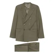 [Caruso] Caruso Double-breasted Suit 52 IT GREEN
