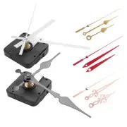 2Pcs Non-Ticking Quartz DIY Wall Clock Movement Mechanism Kit with 54031