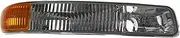 TRQ Right Parking Light Passenger Side Compatible with GMC GM2521174