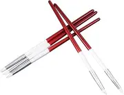 MERRYHAPY 5pcs Nail Art Carving Pen with Silicone Heads for Shaping Versatile Nail Art Tools for Floral Designs and Patterns Comfortable Grip for Easy Handling