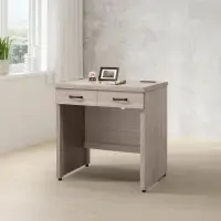 在飛比找momo購物網優惠-【唯熙傢俱】卡恩淺灰橡色3尺書桌(書桌 電腦桌 辦公桌 工作