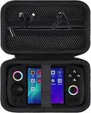 khanka Hard Travel Case Replacement for Anbernic RG Cube Unisoc T820 Handheld Game Console,Case Only.(Black)