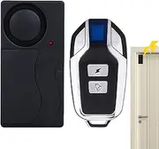 Motorcycle Alarming System - Anti-Theft Burglar Bike Alarm | 110dB Loud Car Security Alarming | Remote Control Alarm with Wireless Remote and Adjustable Volume | Long-Lasting Battery for Bikess