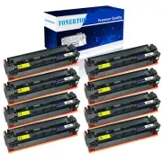 8PK CF400X Laser Toner Fits for HP 201X Laserjet Pro M252 M252n M252dn MFP M274n
