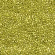 Silver-Lined Yellow Miyuki Delica Beads 10/0 (DBM0145-TB)