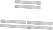 3sets Self-Adhesive Metal Strips for Wall Bulletin Board Strips Magnet Picture Hanging 2pcs*3