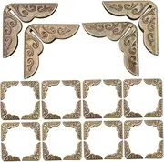 BESPORTBLE Metal Angle Protectors for Book Corners Book Corner Covers for Furniture Vintage Style