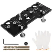 2 in 1 Shelf Pin Jig Aluminum Alloy Shelf Pin Drilling Guide Shelf Pin Guide ☯