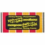 Mongoose - 1983-84 Two Six - prism Decal set - Old school bmx