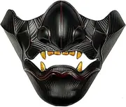 Japanese Samurai Prajna Ghost of Tsushima Sakai Cosplay Mask Half Face Masks Halloween Costume Party Props
