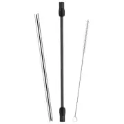 1 Set Milk Foamer Silicone Hose Metal Tube and Brush Kit Espresso Machine
