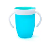 Learn To Drink Cup 360 Degree Baby Baby Child Drinking Cup Learn To Drink Cup Baby Anti-Choke Cup,Blue