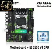 PR9-H X99 Motherboard Set LGA 2011-3 Kit Xeon E5 2650 V4 CPU Processor Support D
