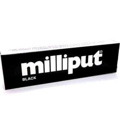 Milliput Black Two Part Self Hardening Epoxy Putty 4oz