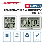 HABOTEST HT680/HT681 Thermometer Hygrometer Weather Station Mini Thermometer Living Room LCD Digital Temperature Humidit