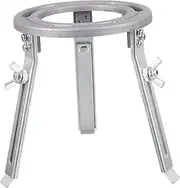 Obuyke Teaching Instrument Chemistry Heating Support Aluminum Alloy Tripod Lift Detachable for Laboratory Use