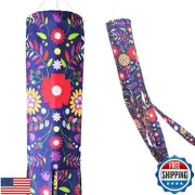Madrona Brands Blooming Flower Windsock 48 Inch | Durable Outdoor Hanging Win