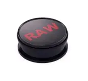Row Black Grinder Plastic Herb Spice Tobacco Crusher Muller 60mm