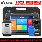 XTOOL A80 PRO+KC501+KS-1 Auto IMMO K!ey Coding Bidirectiona Diagnostic Scan Tool