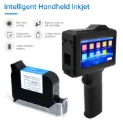 Updated Handheld Inkjet Printer 42ml Cartridge Date QR Code Barcode Logo Marker