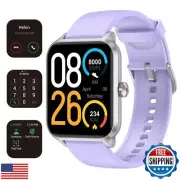 Smart Watch(Answer/Make Call), 1.69" Fitness Tracker with Heart Rate Blood Ox