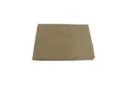 Hoydu Cotton Ribbed Table Runner 45cm x 200cm - WARM SAND