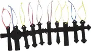 Toyvian 1 Set Bookmark Scratch Ornament Rabbit Small Scratch Cross Decorations Crafts Crosses Celebration Craft Scratch Paper Scratch Off Cards Black Paper Jam