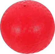 JOINPAYA Playground Ball Game Ball Beach Game Large Playground Pool Dodgeball Balls Foam Bounce Tennis Balls Ball Bucket Bouncy Ball Playground Yellow Beach Ball Red PVC