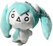 [Generic] Miku Plush Backpack Charm, White