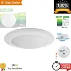 Modern Dimmable LED Ceiling Light - 15W 120W Equivalent - 5000K - Wet Location