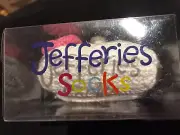 Jefferies Socks White - Made In USA - Newborn - 100% Cotton Hand Crocheted New