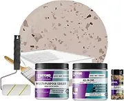 Beyond Paint Countertop Makeover Kit with Paint, Sealer, Flecks and Tools for Countertops, Sand