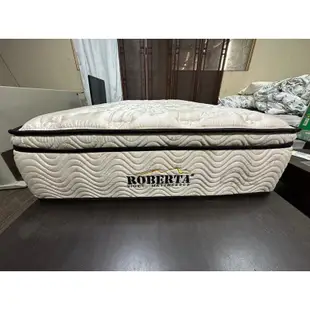桃園二手 3.5呎 ROBERTA DI 乳膠獨立筒床墊 單人床墊 3.5x6.2