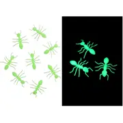 8Pcs Glow in the Dark Ants