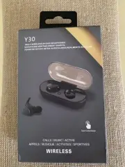 Y30 TWS Earbuds Bluetooth Waterproof Wireless Smart Touch Control Sport Earbuds