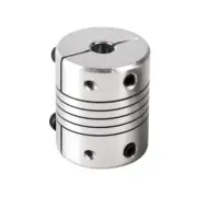 1x 6/8/10/11/12/14/16mm Clamp Type Elastic Flexible Coupling Shaft Sleeve D32L40