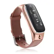M6s bluetooth Headset Smart Bracelet Sport Tracker Sleep Moniter Smart Watch For Android IOS Phone GOLD COLOR
